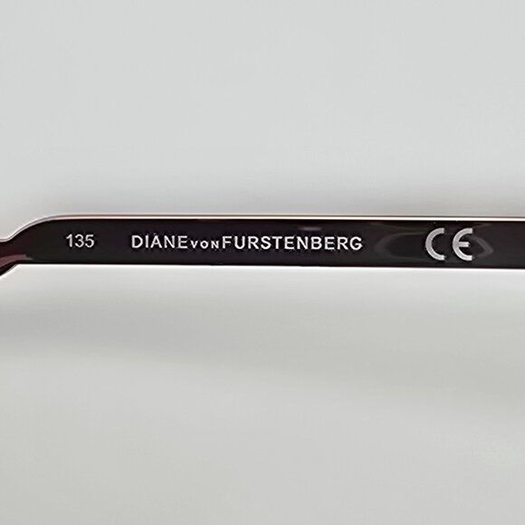 Diane Von Furstenberg Scarlett DVF 135S Rose Frame Rose Lens Sunglasses w/ Case main image 4